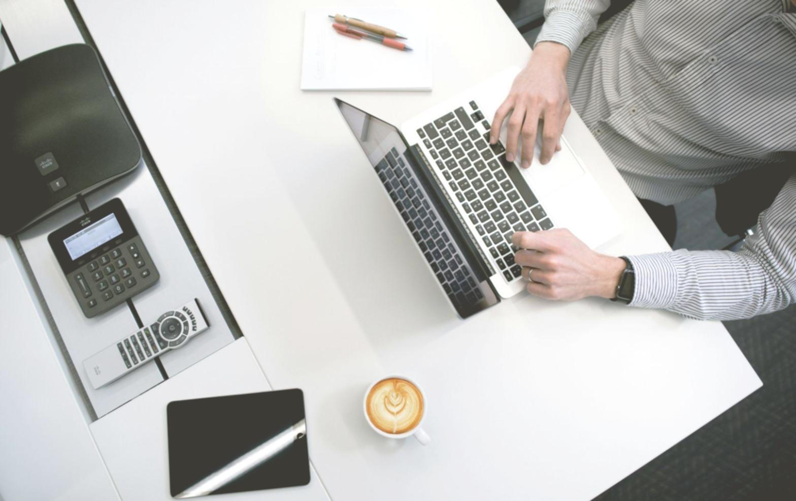 Close-up view of grammar analysis and sentence structure work